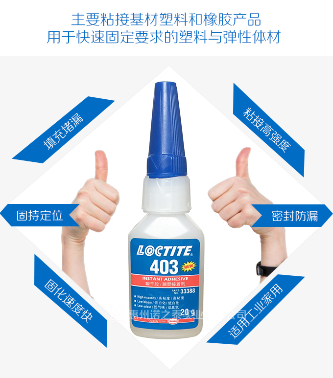樂(lè)泰403瞬干膠