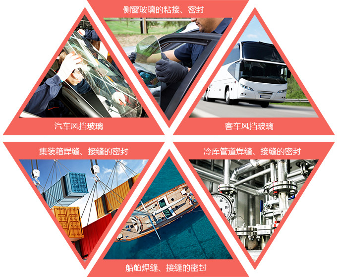 卡夫特風擋玻璃膠 汽車、客車風擋玻璃、側(cè)窗玻璃的粘接、密封